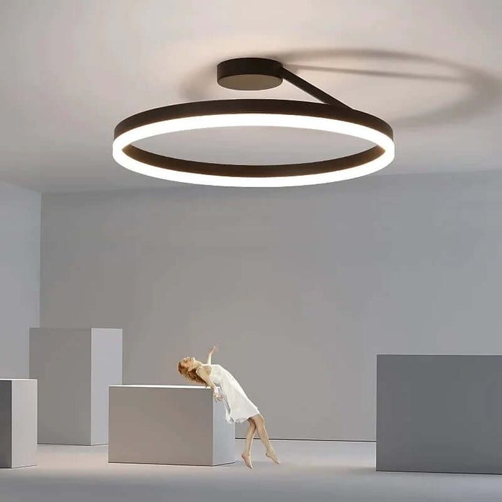 Plafonnier LED moderne pour salon