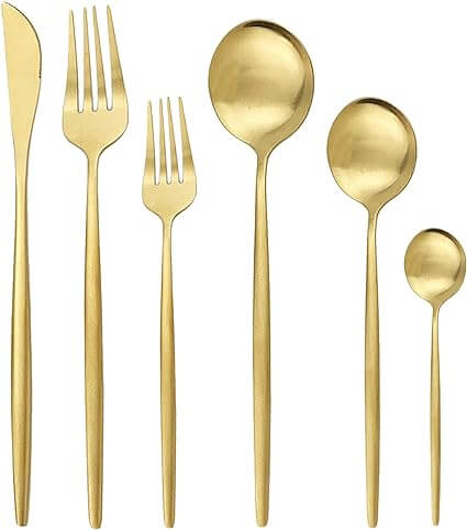 24-teiliges Edelstahlbesteck Set