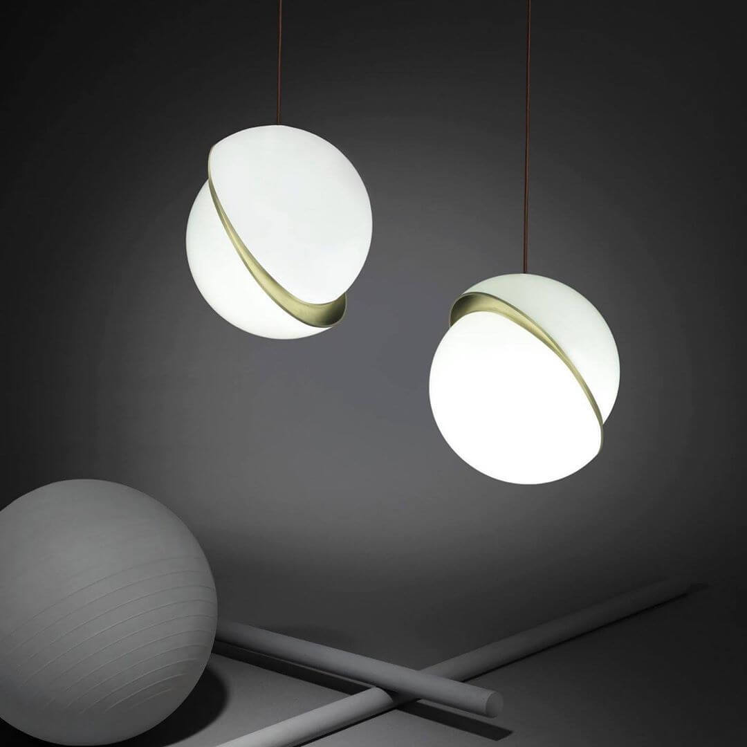 Mondförmige Pendelleuchte Modernes Design