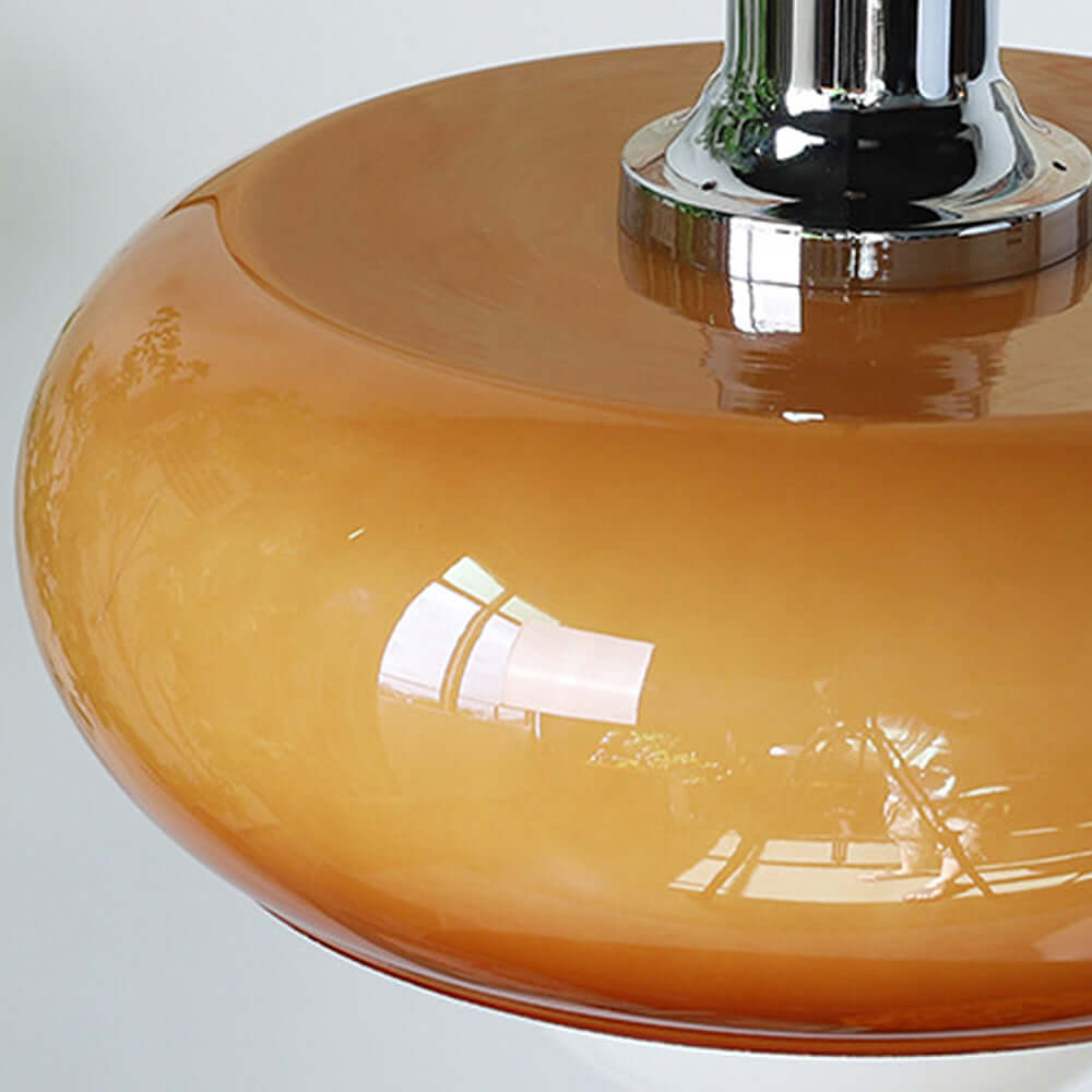 Kaffee Glas Pendelleuchte Bauhaus Stil