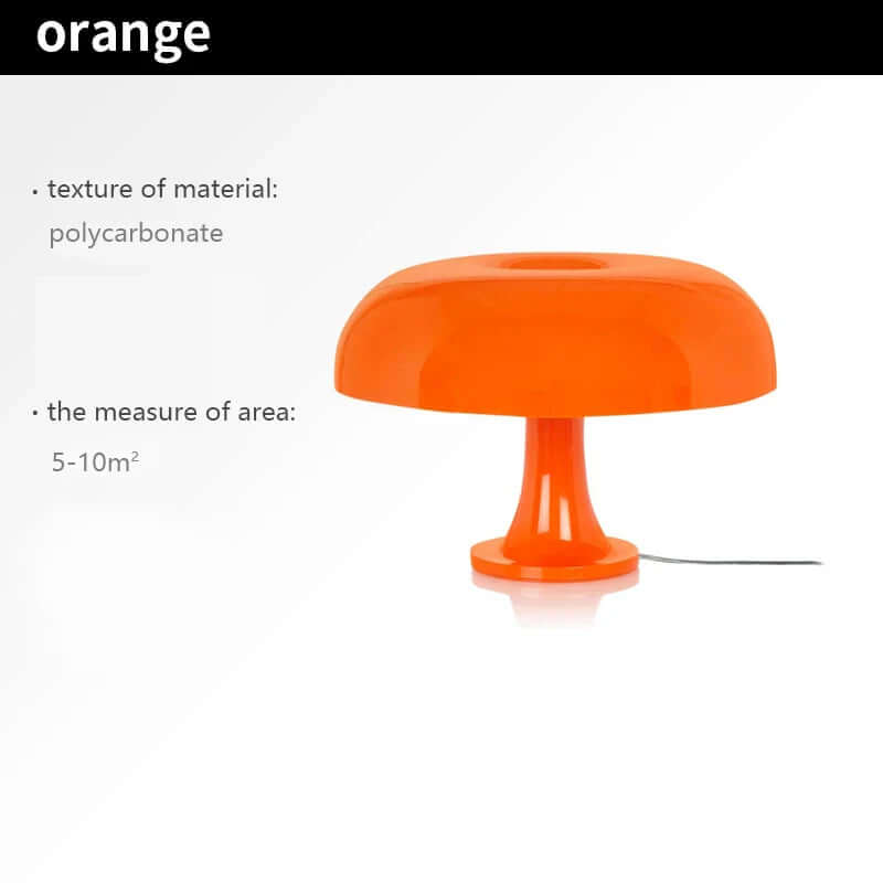 Lampe de table LED moderne au design champignon