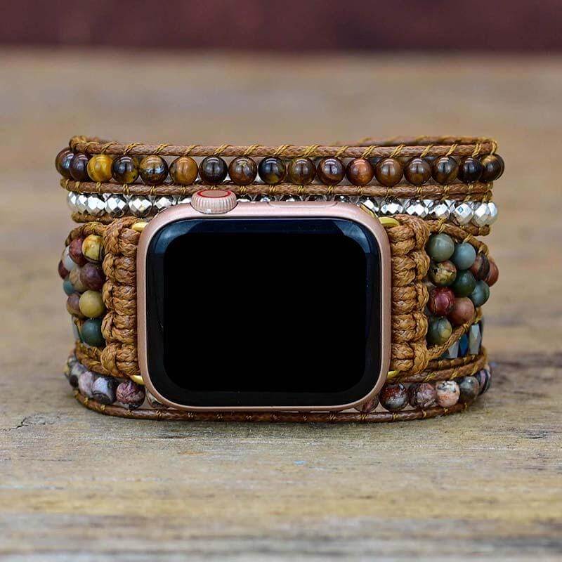 Bracelet Apple Watch œil de tigre - Orion