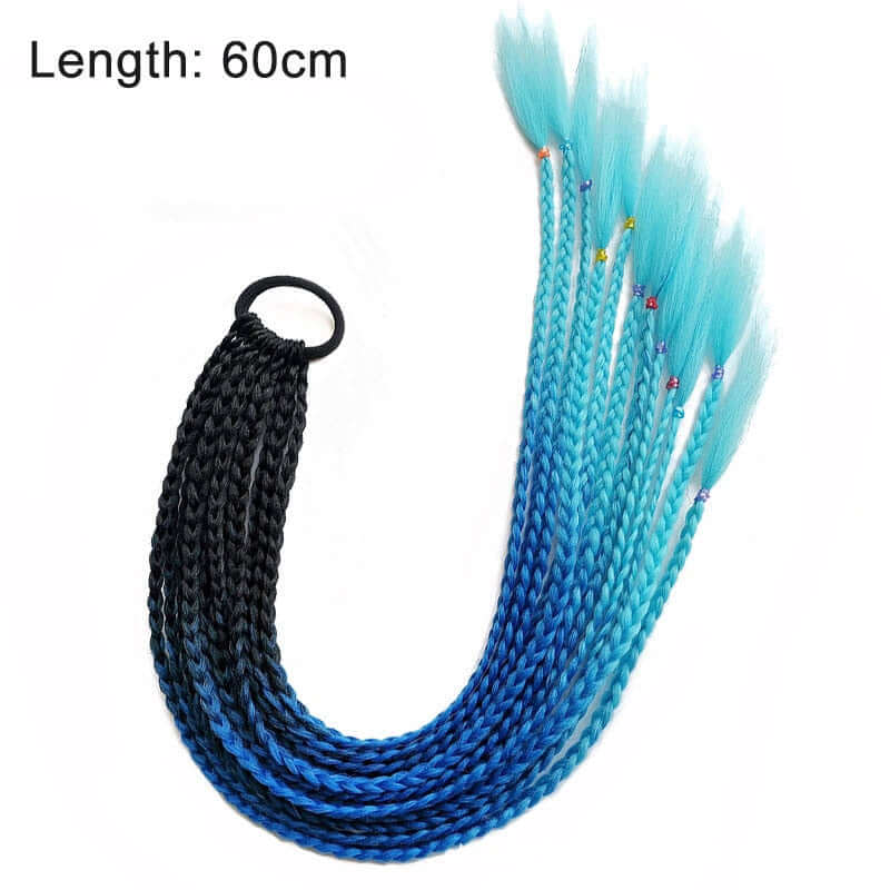 Mehrfarbige Haarverlängerungen für trendige Styles