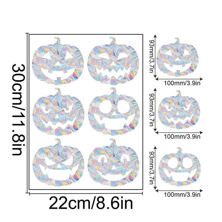 Décoration de fenêtre arc-en-ciel - autocollante, colorée, décorative