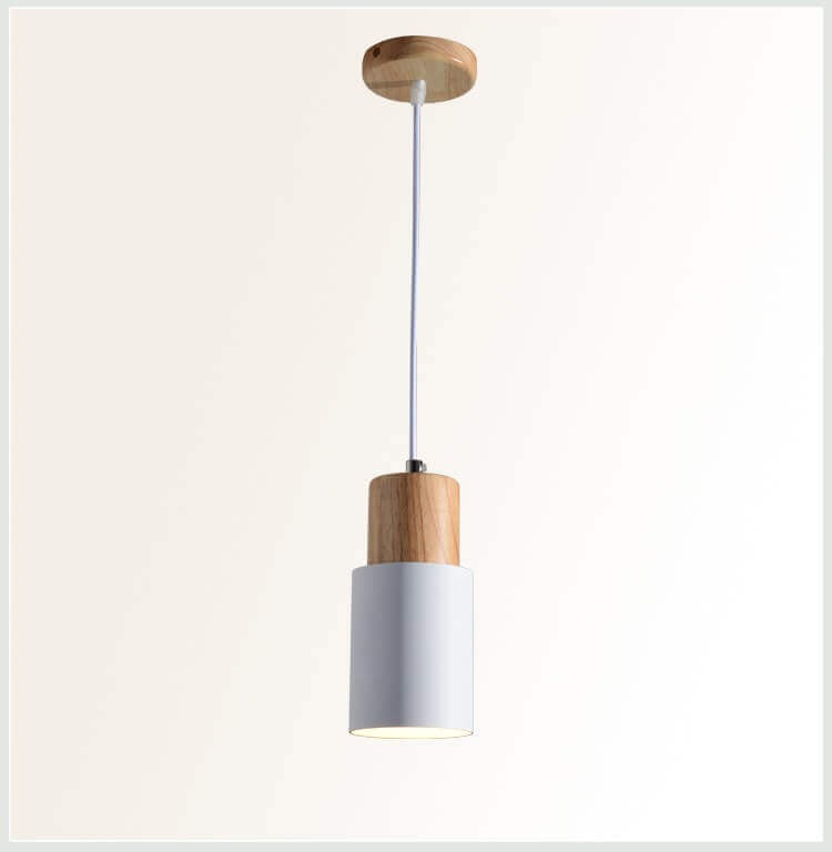 Lampe suspendue LED cylindrique moderne - éclairage élégant