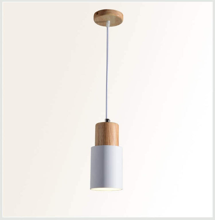 Lampe suspendue LED cylindrique moderne - éclairage élégant