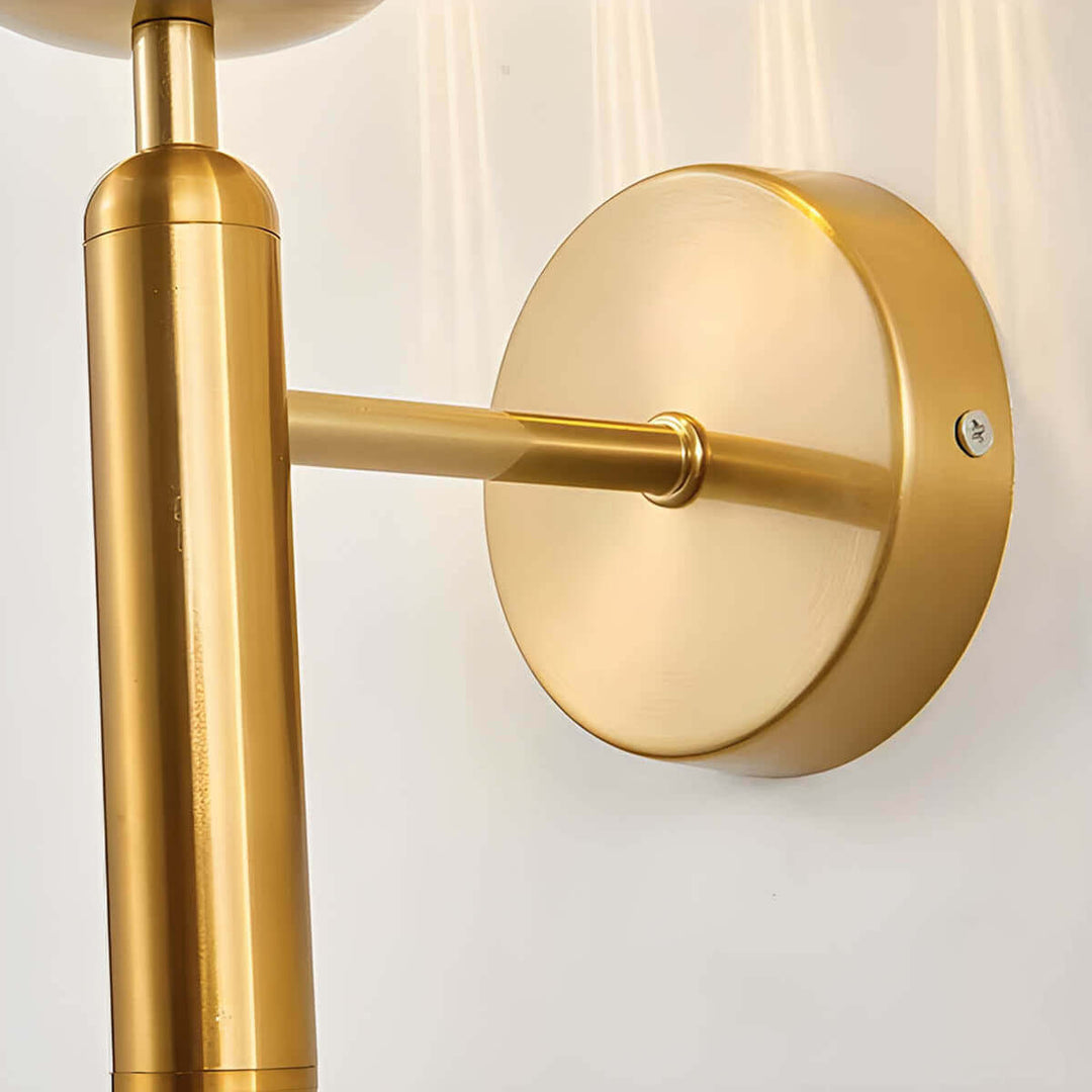 Applique murale élégante en verre de style vintage