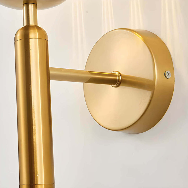 Applique murale élégante en verre de style vintage