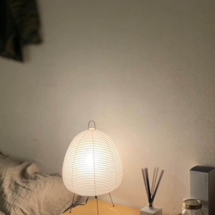 Lampe de table japonaise Yumi - lumière d'ambiance