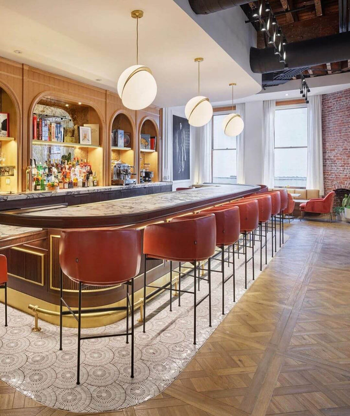 Suspension en forme de lune Design moderne