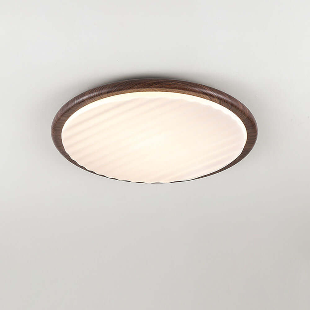 LED Deckenleuchte Holzoptik Schlafzimmer