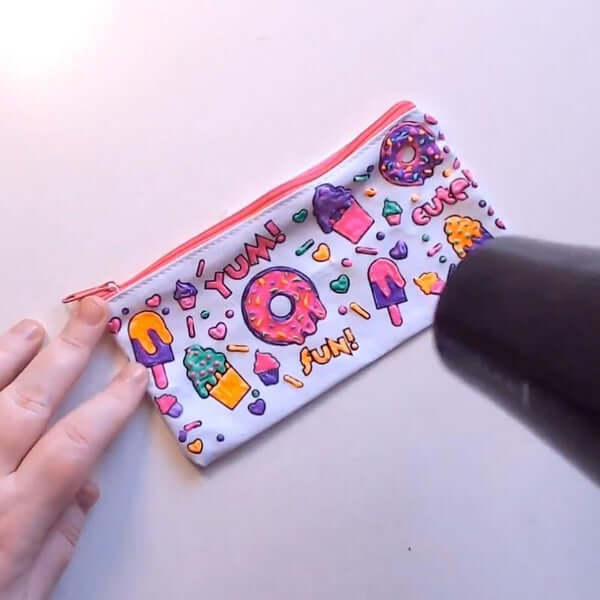 3D Puffy Effekt Zeichenset - 6x Stifte für magische Kunstwerke