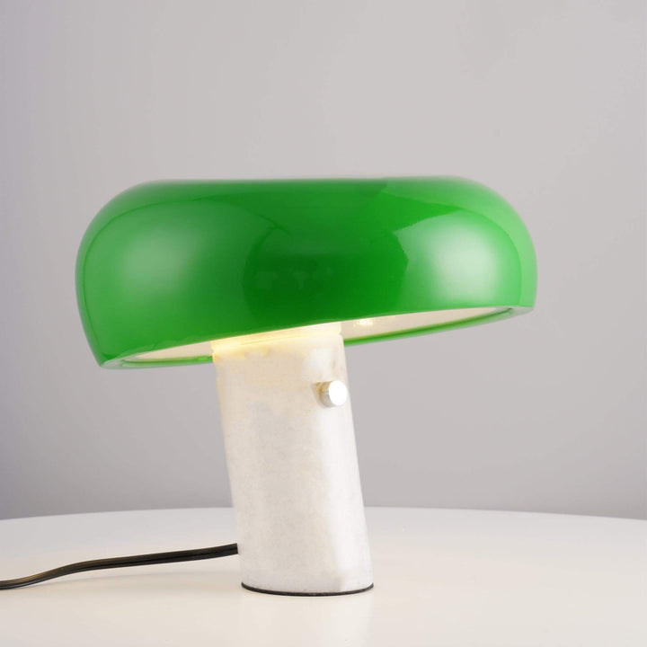 Lampe de table design en marbre