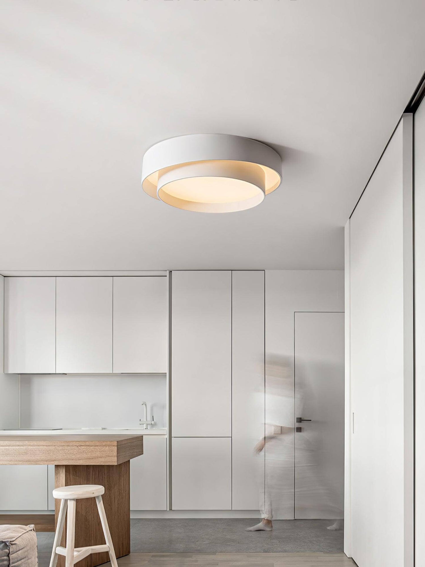 Moderne LED Deckenleuchte - rund