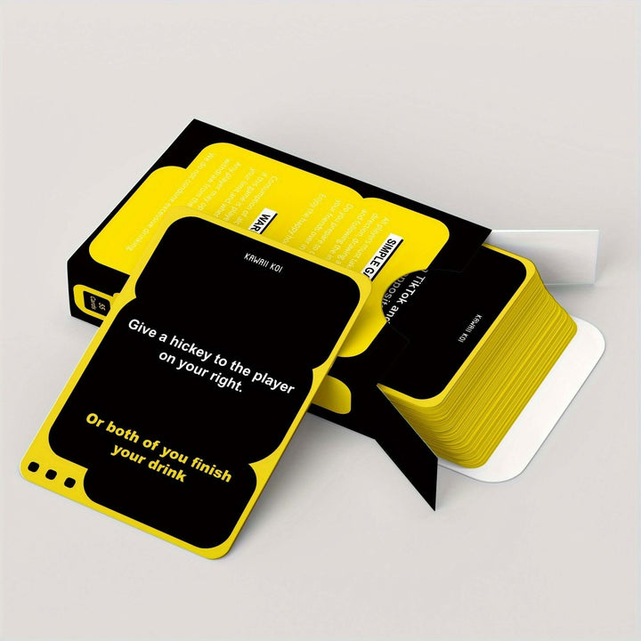 Partyspiel Kartenspiel - Lustiges Gesellschaftsspiel für Erwachsene