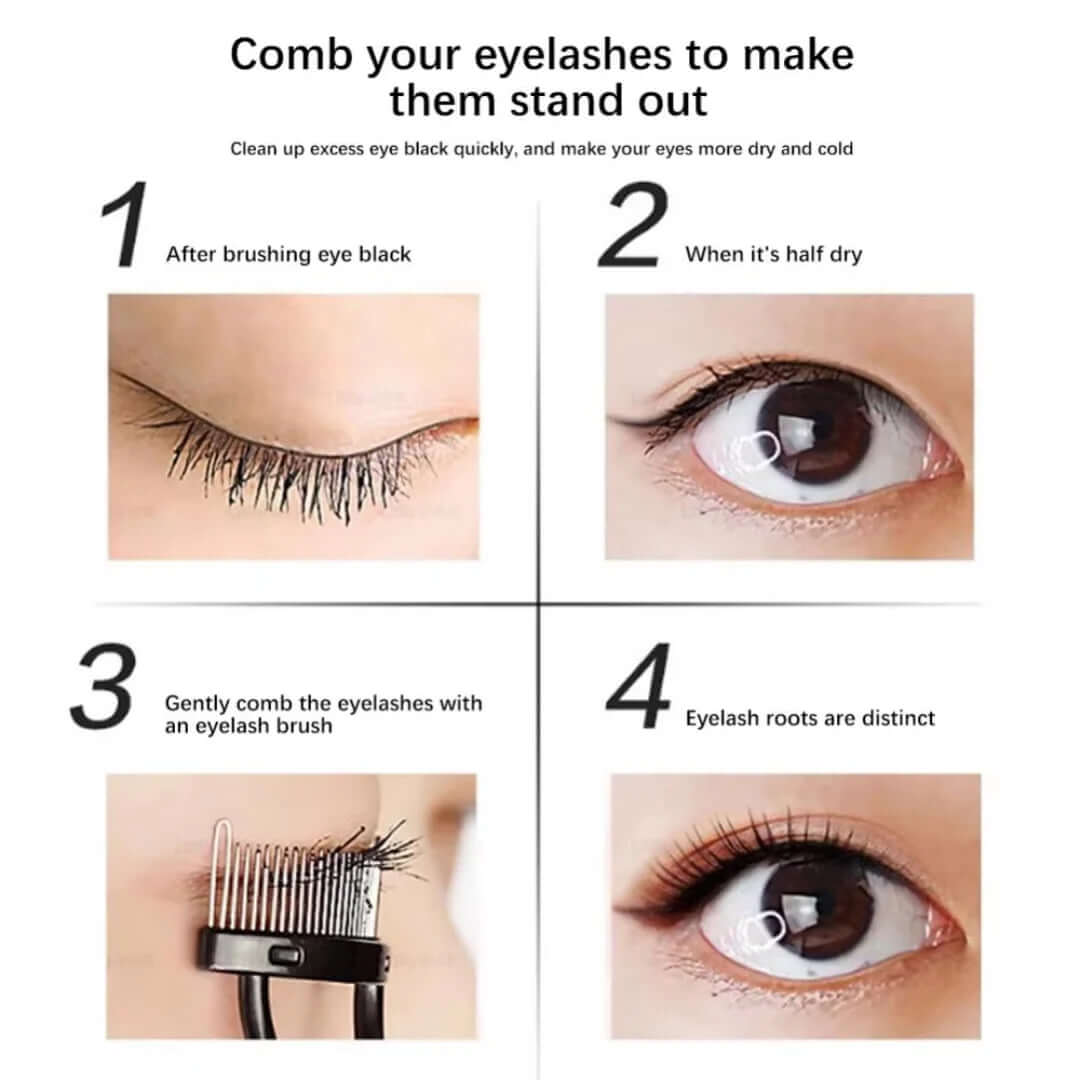 Wimpernkamm & Separator - Präzision für makellose Wimpern