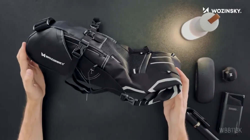 Große Wasserdichte Fahrradtasche - Viel Stauraum