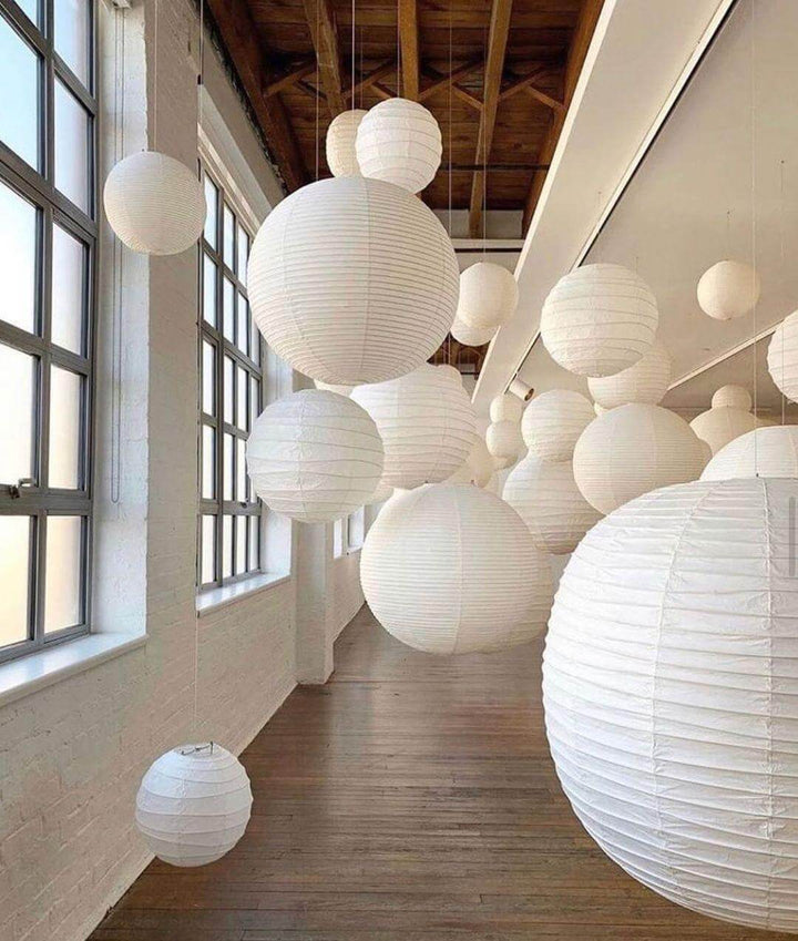 Lampe suspendue en papier - différentes tailles