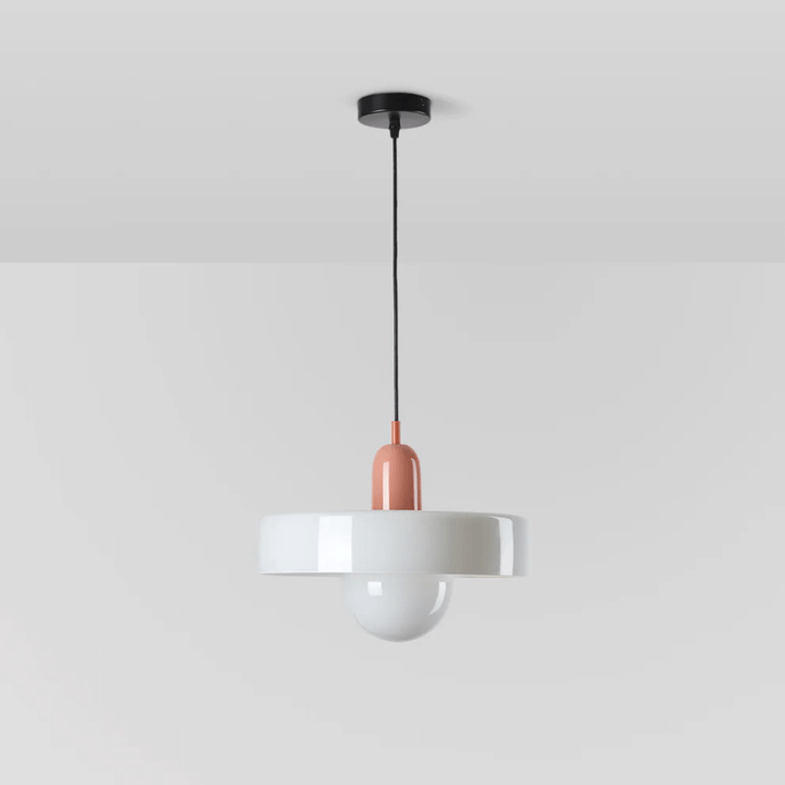 Lampe suspendue en verre à LED au design moderne