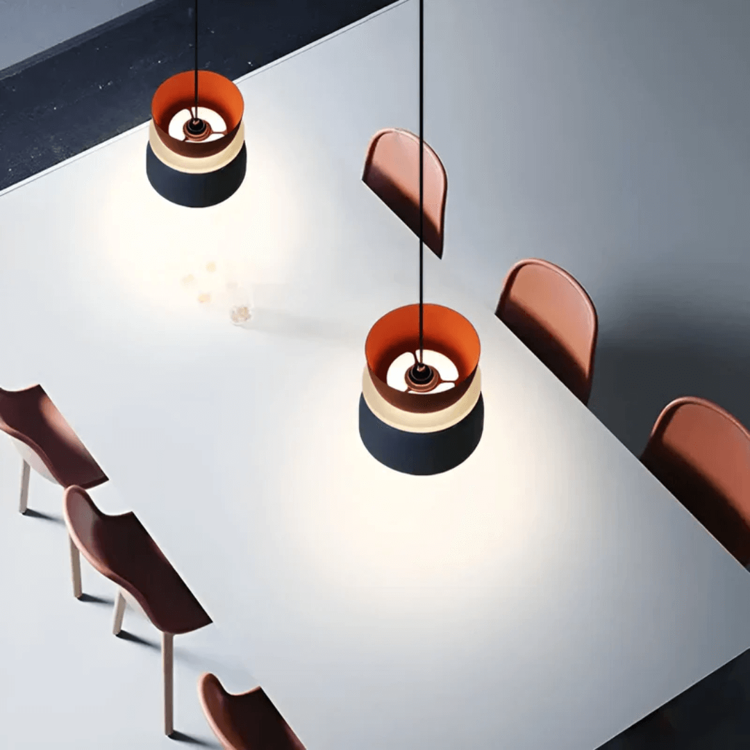 Bunte LED Pendelleuchte Macaron Design