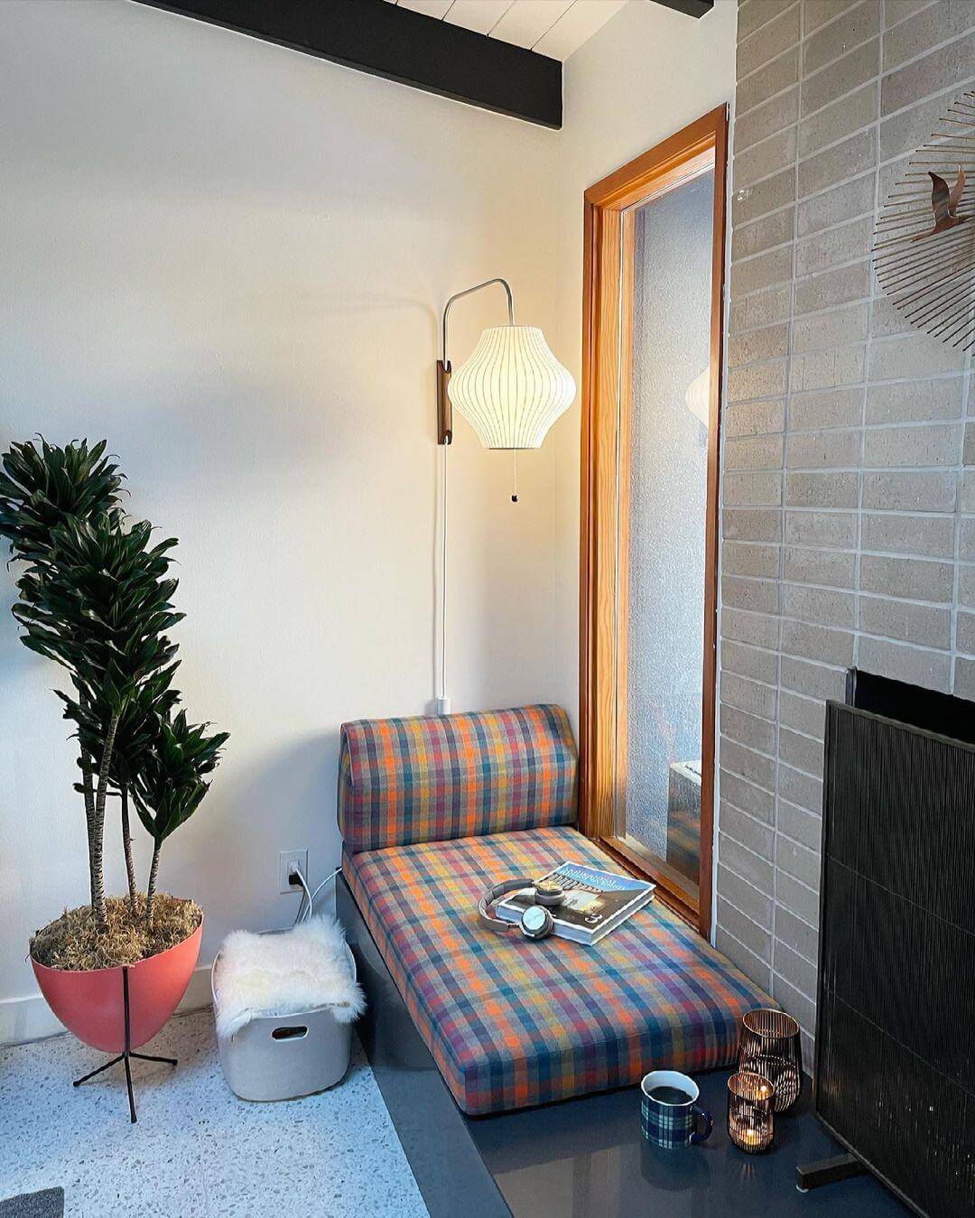 Applique murale moderne design boule lumière blanche chaude