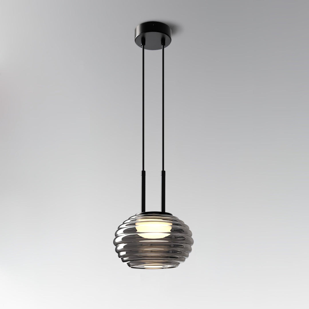 Suspension Halo moderne, 3 lumières