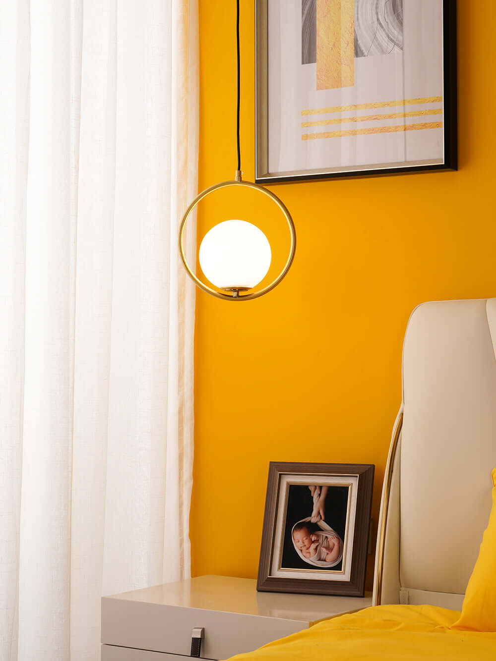 Suspension élégante et moderne