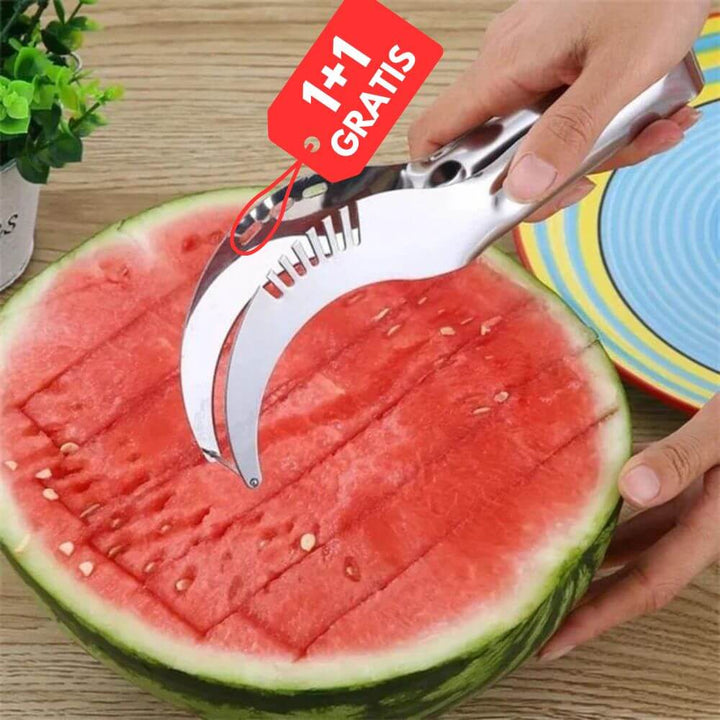 Coupe-fruits en acier inoxydable - lot de 2 - FruitFlow