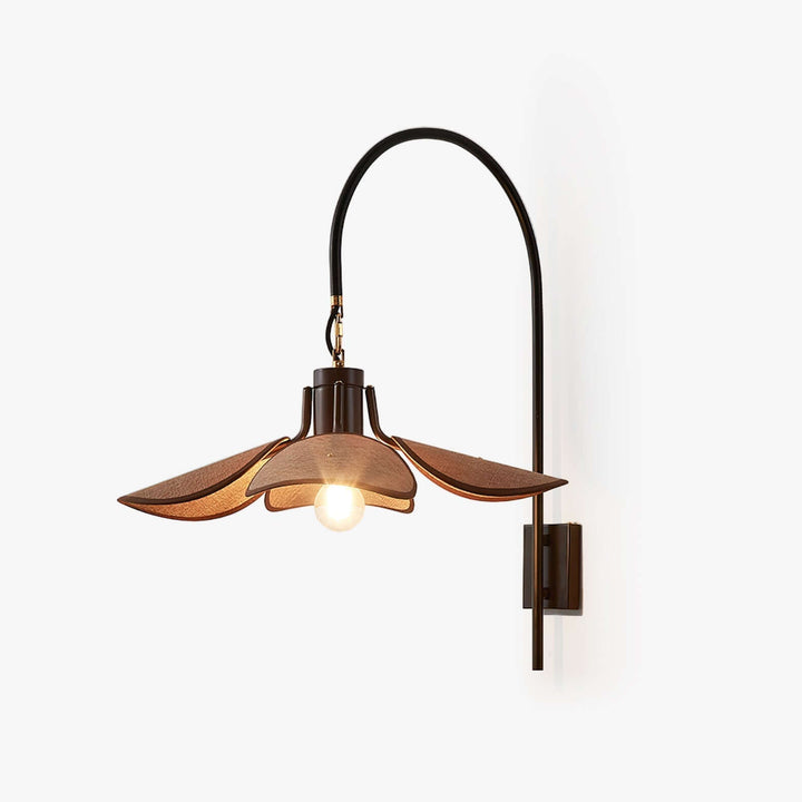 Applique murale pétales design moderne en tissu