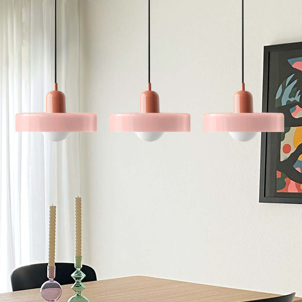 3-köpfige Bauhaus Pendelleuchte