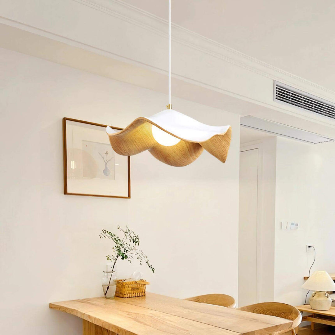 Lampe suspendue design en forme de fleur de lotus