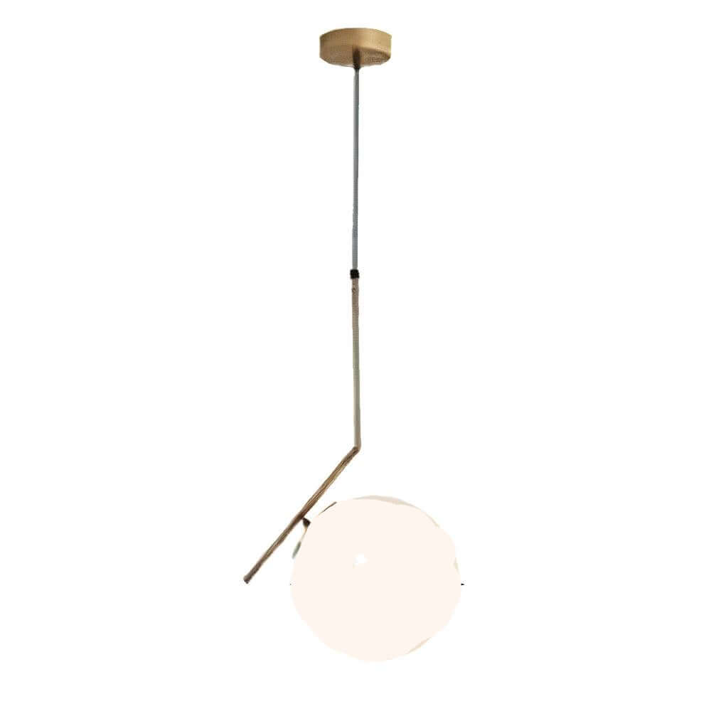 Suspension élégante en forme de goutte