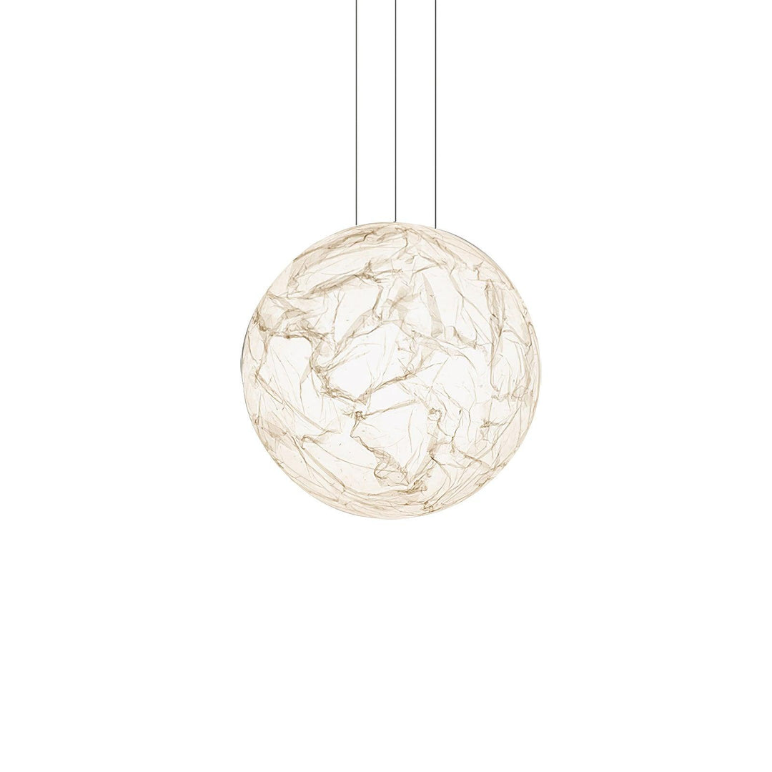 Suspension en soie Moon - design moderne