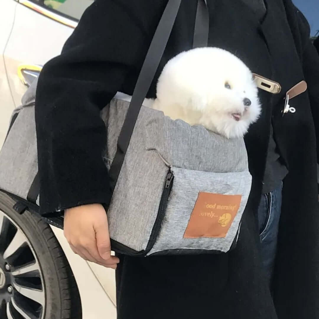 Pouf pour chien pour voyager en toute sécurité