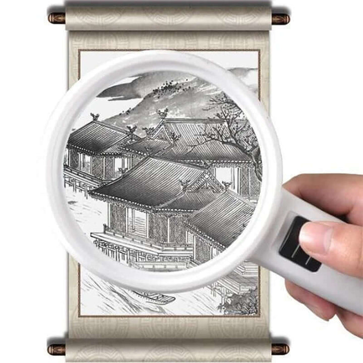 30x LED Lupenleuchte mit Vergrößerungsglas