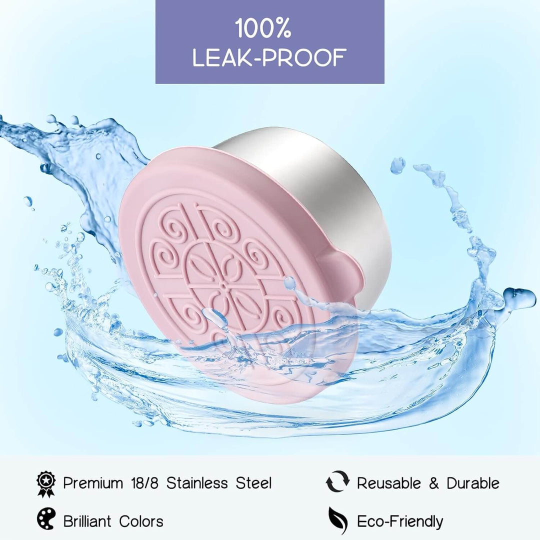 Tasses à sauce en acier inoxydable anti-fuites