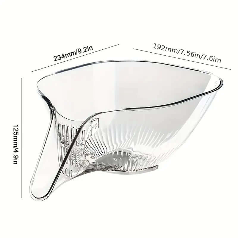 Passoire de cuisine : passoire à fruits et légumes au design ergonomique