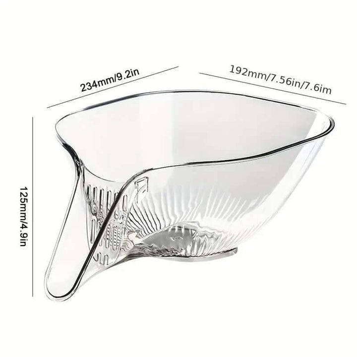 Passoire de cuisine : passoire à fruits et légumes au design ergonomique