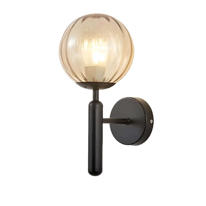 Applique murale élégante en verre de style vintage