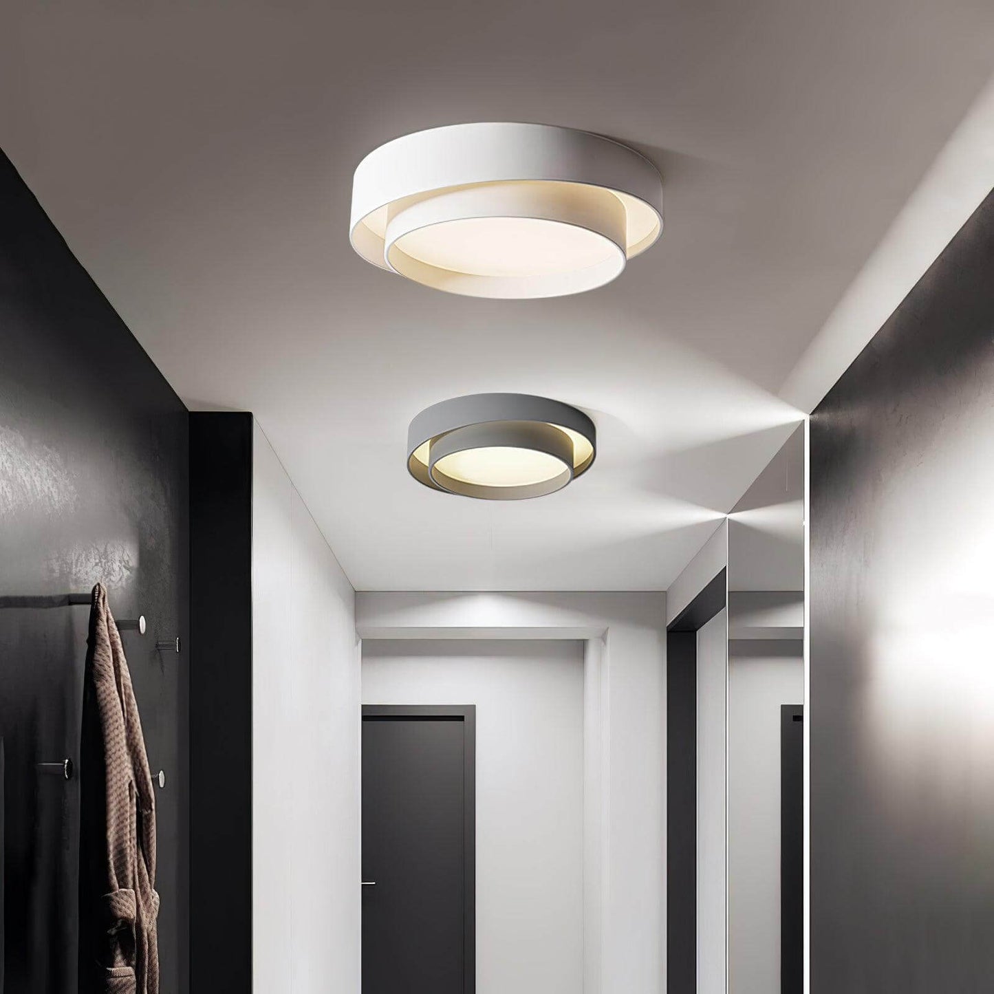 Moderne LED Deckenleuchte - rund