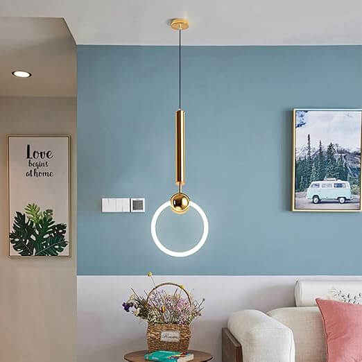 Minimalistische LED Pendelleuchte