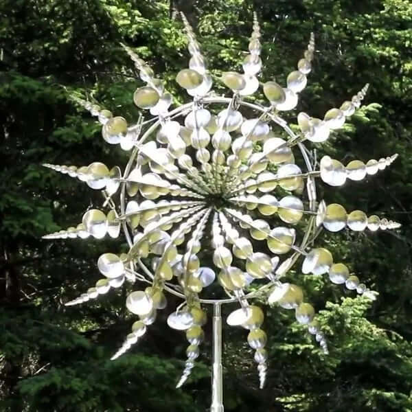 Éolienne cinétique pour jardin