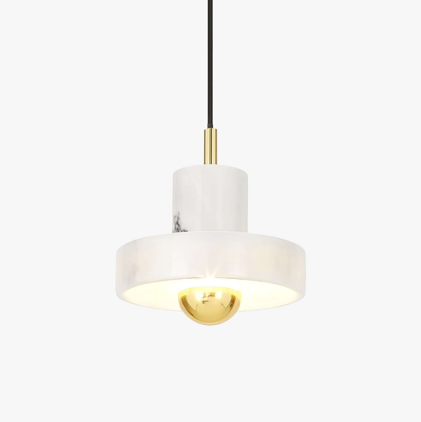 Marmor Hängeleuchte mit integrierter LED
