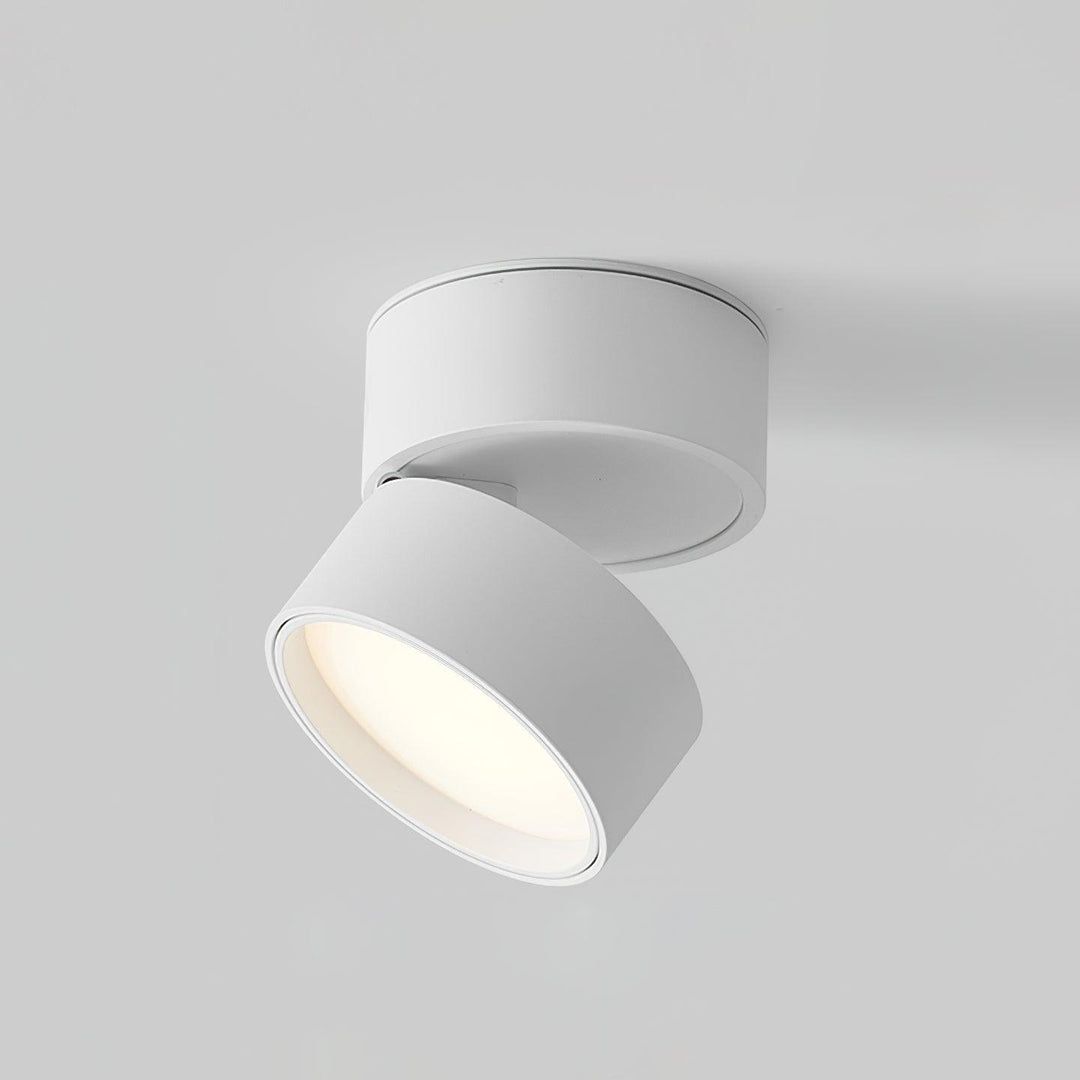 Plafonnier LED rotatif - blanc chaud