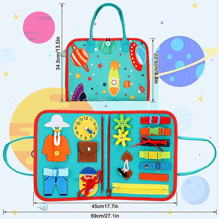 Livre de découverte sensorielle Montessori pour les tout-petits