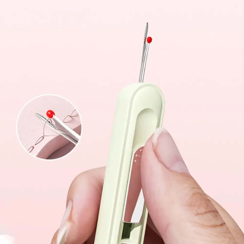 2in1 Nadel-Einfädelhilfe - Einfach & Schnell