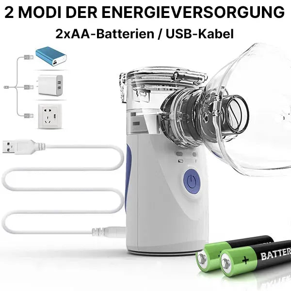 Tragbarer Ultraschall-Inhalator