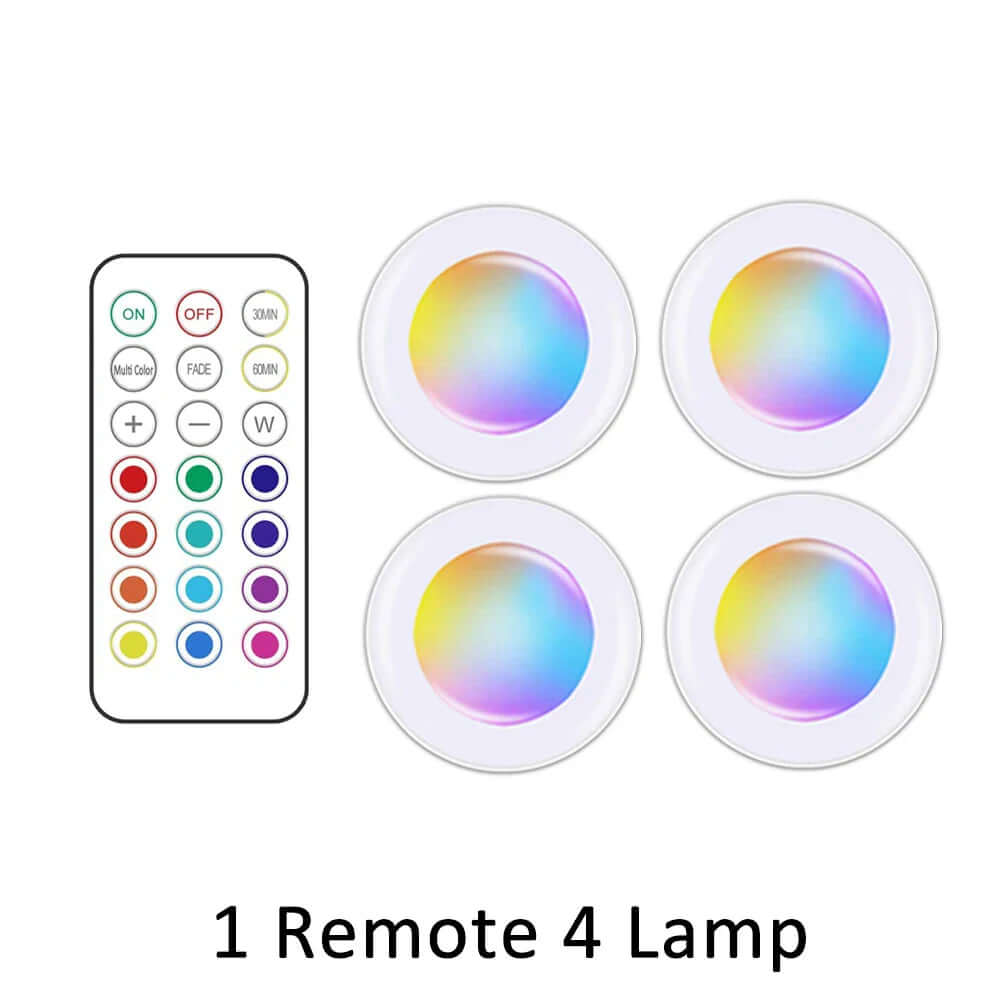 Veilleuse LED pour armoire avec télécommande