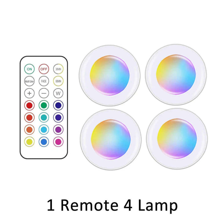 Veilleuse LED pour armoire avec télécommande
