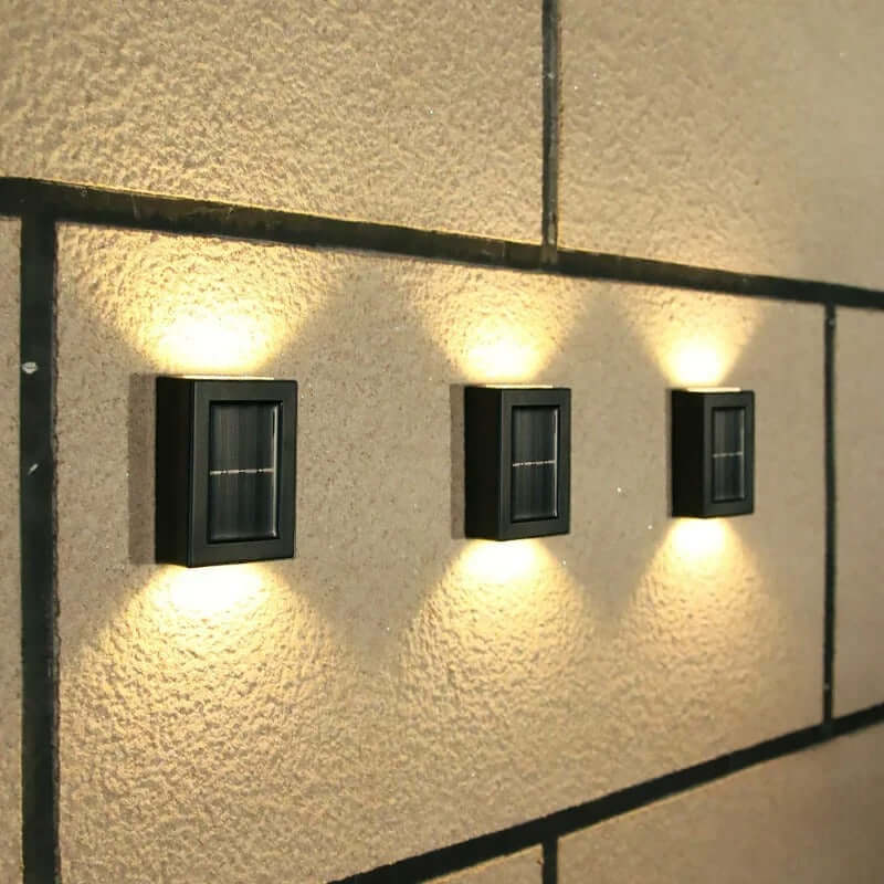 Applique murale solaire à LED pour l'extérieur